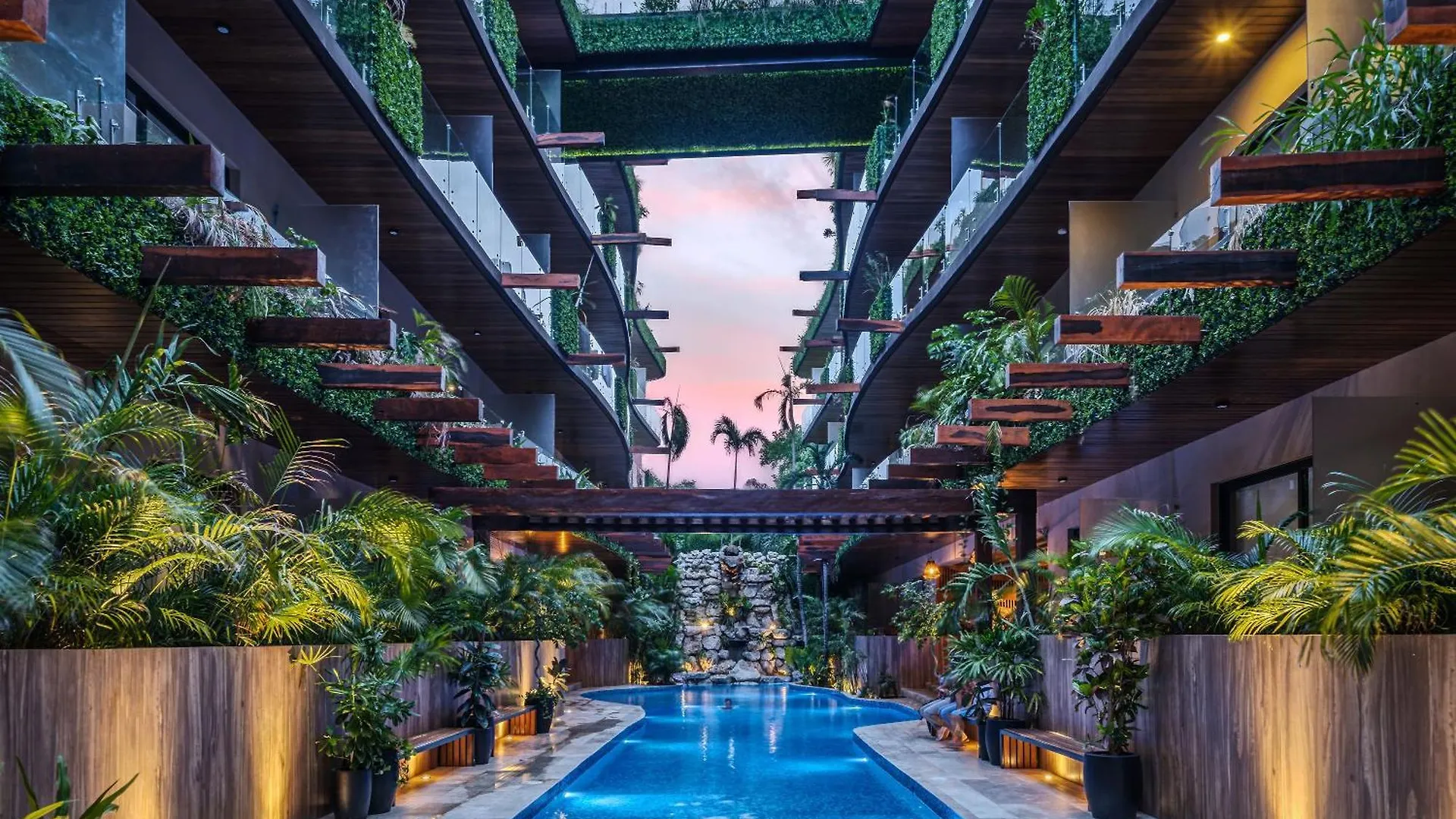 Fast-Wifi Sunset Studio Tulum With Rooftop And Pool Spa 0*,  Mexique