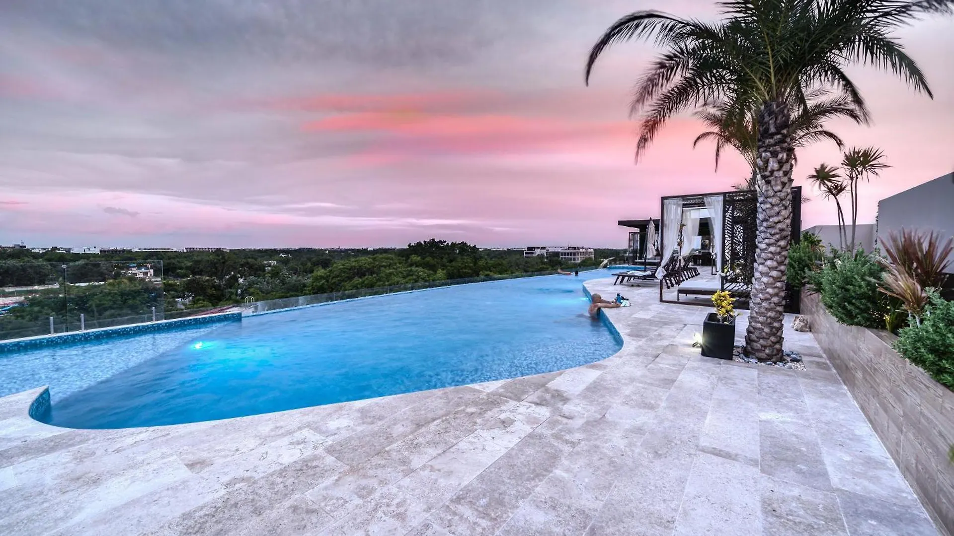 Fast-Wifi Sunset Studio Tulum With Rooftop And Pool Spa Apartman