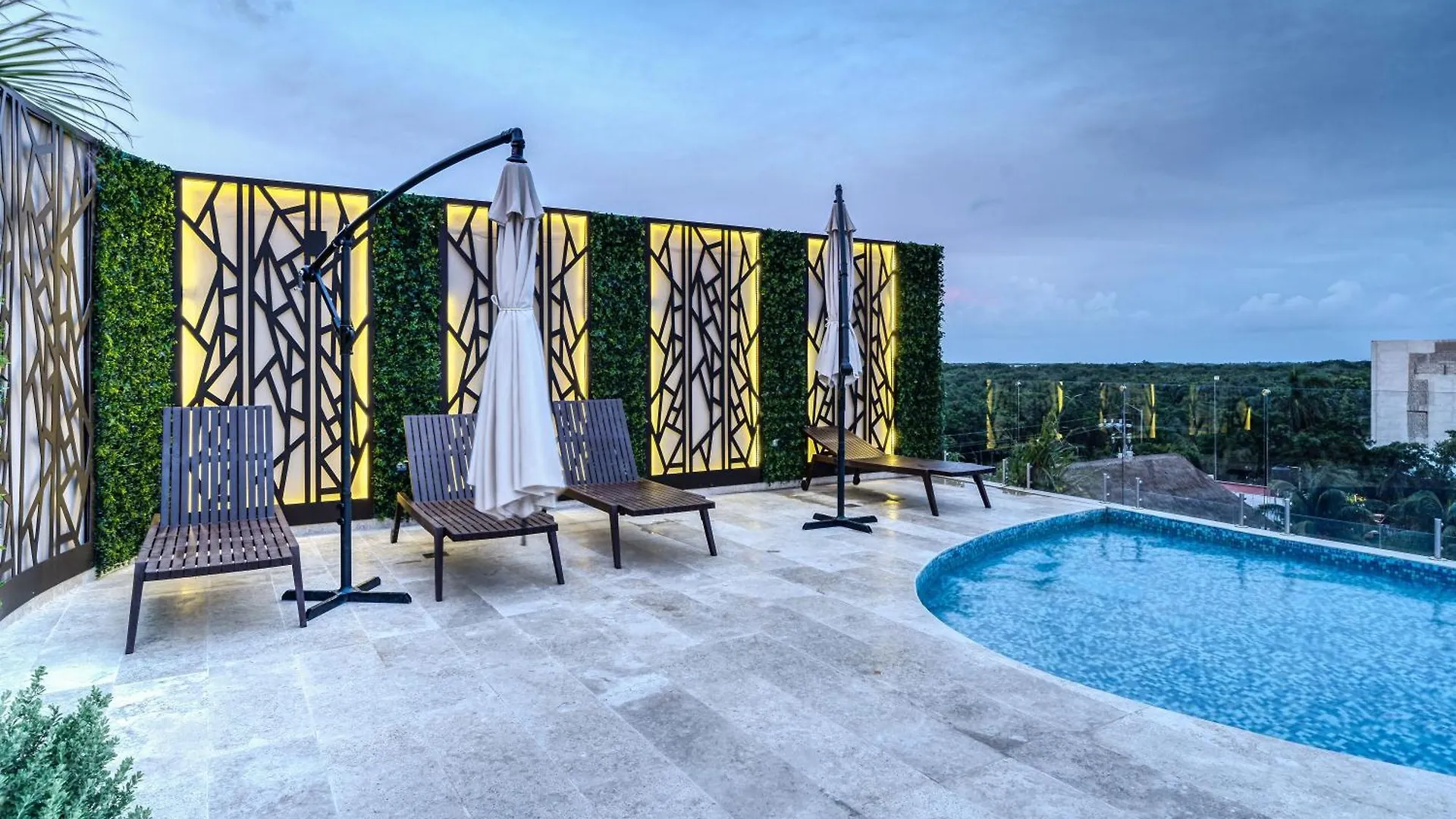 Fast-Wifi Sunset Studio Tulum With Rooftop And Pool Spa Apartman